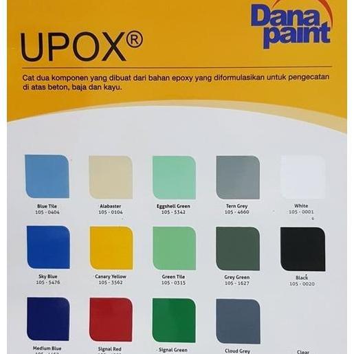 CAT KERAMIK LANTAI EXPOXY UPOX SIGNAL GREEN 1 LT (SET) (AA)