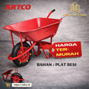 GEROBAK DORONG ARTCO MERAH (AA)