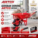 GEROBAK DORONG ARTCO MERAH (AA)