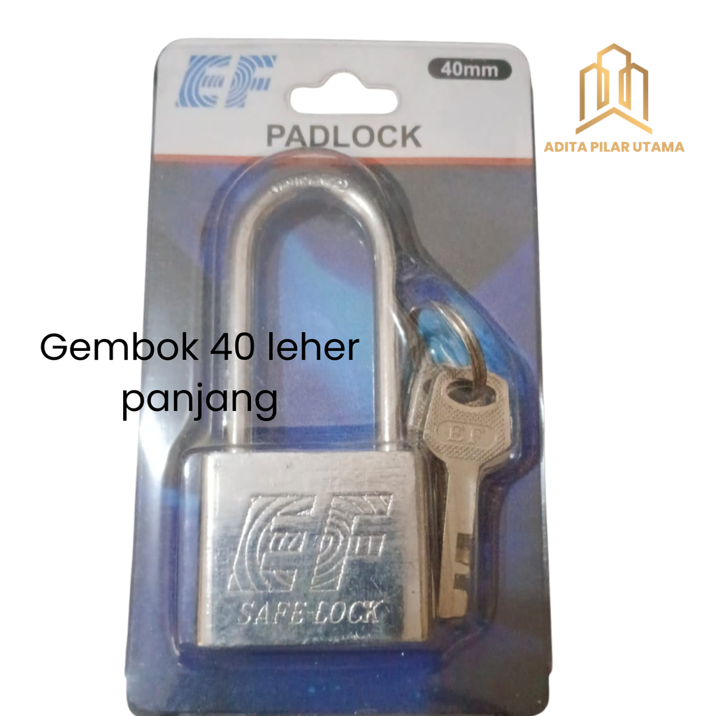 GEMBOK 40MM LPJ EF SAFE LOCK (AA)