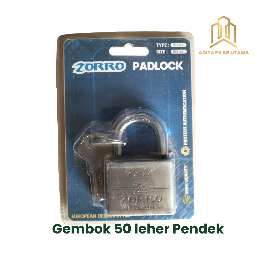 GEMBOK 50MM LPD ZORRO