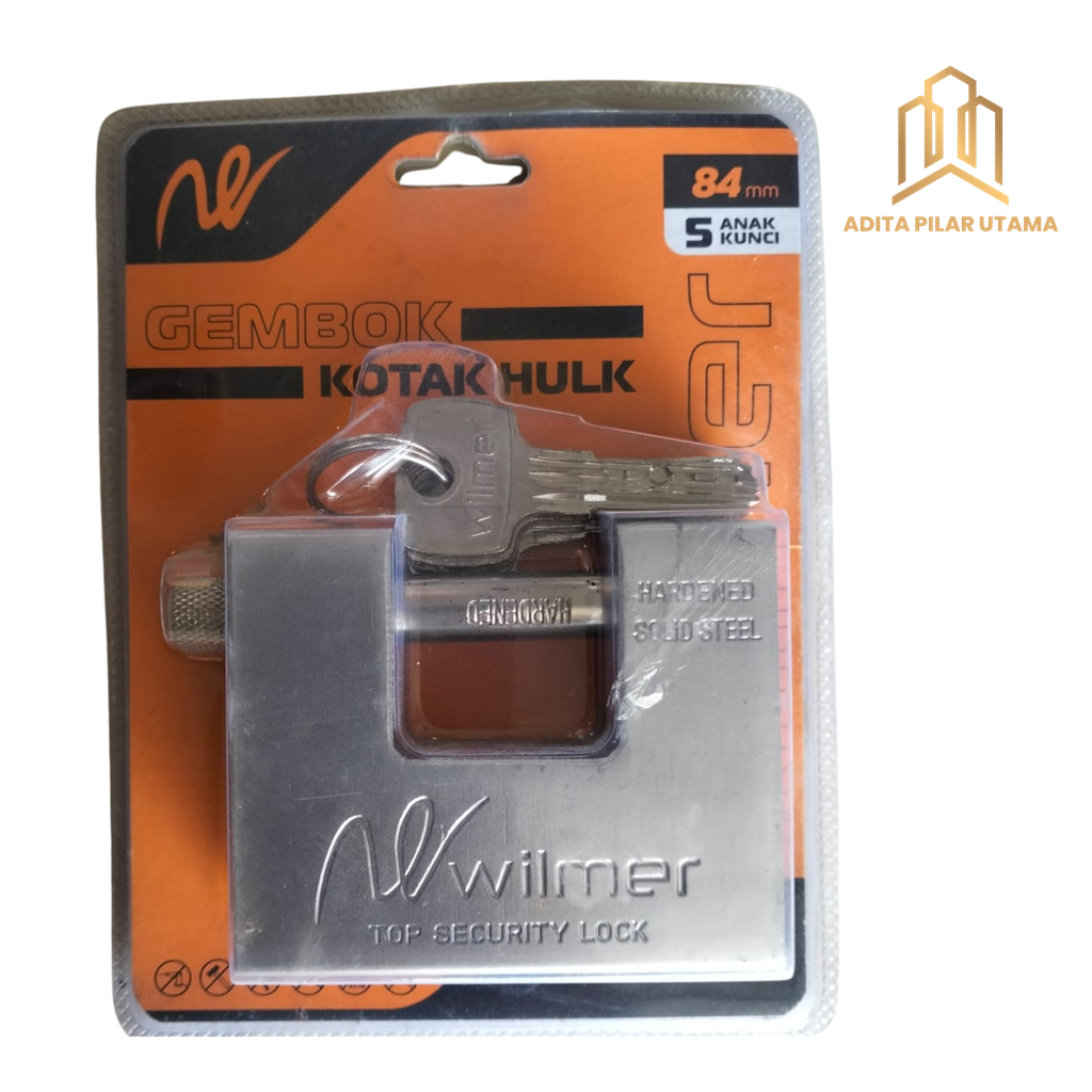 GEMBOK KOTAK HULK 84MM