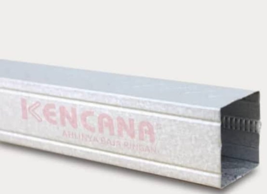 HOLLOW GALVALUM 40X40X0.30 (33.33) KENCANA (MERAH) (AA)