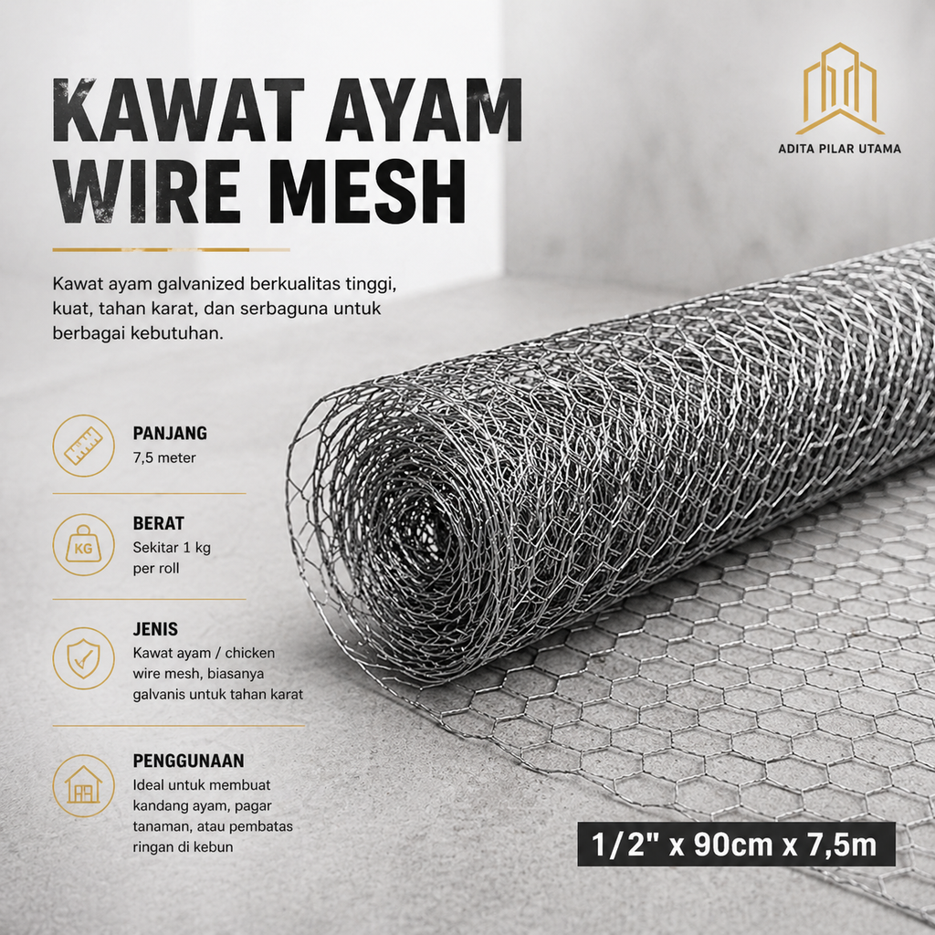 KAWAT AYAM WIRE MESH P7,5M