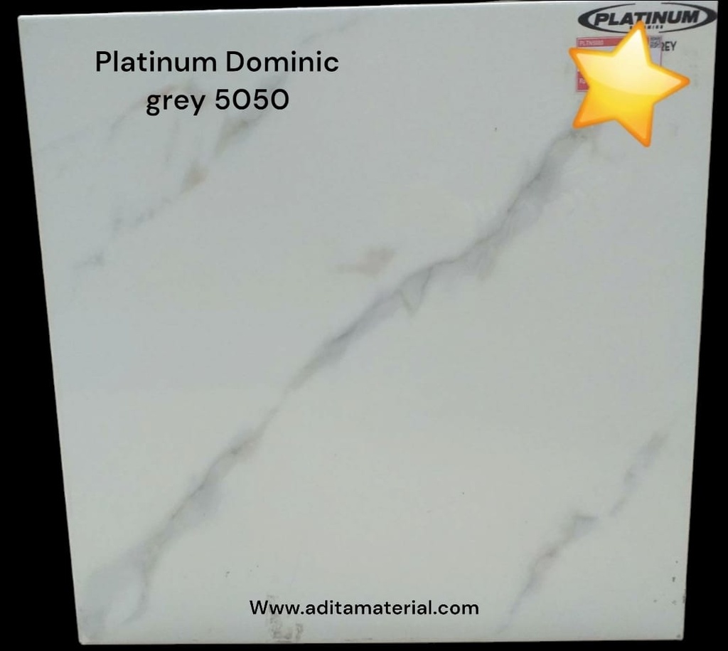 KERAMIK 50/50 PLATINUM DOMINIC GREY GLOSSY KW1