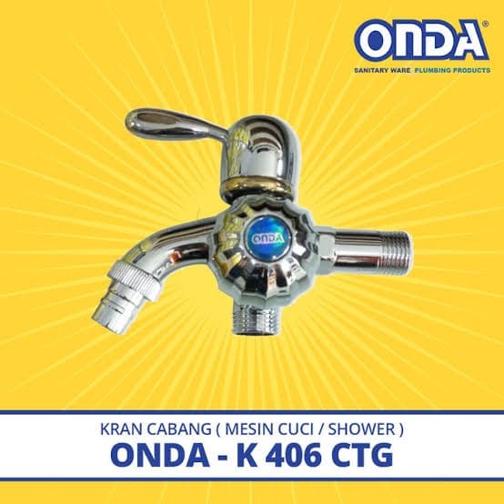 KRAN DOUBLE K 406 CTG 1/2in ONDA