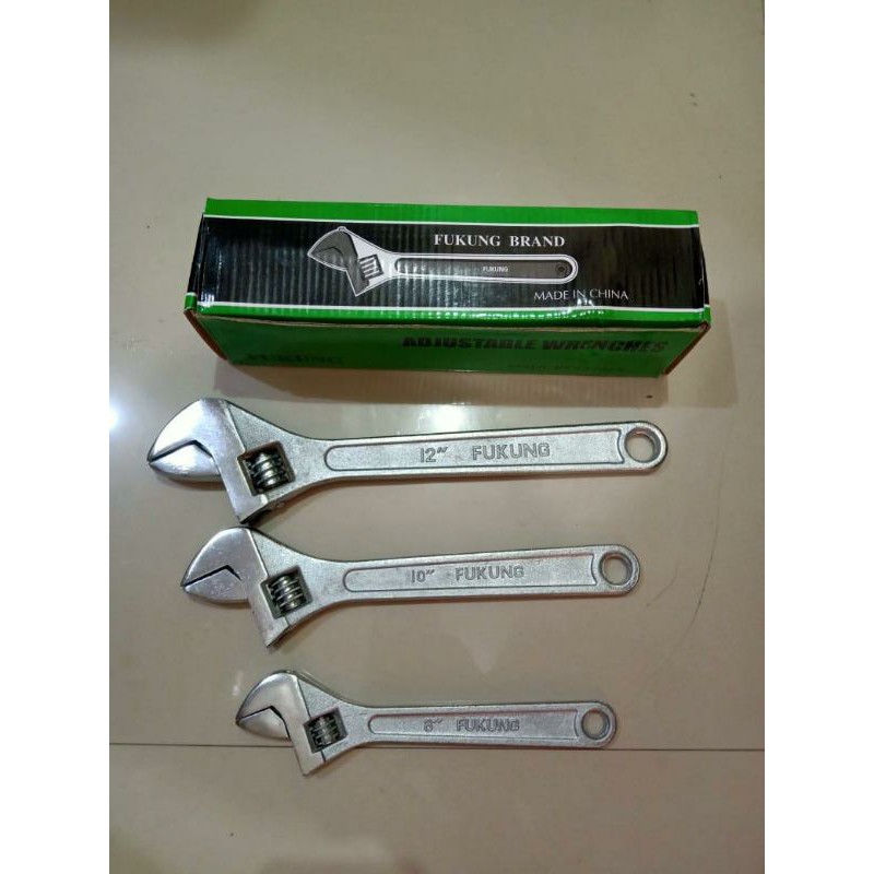 KUNCI INGGRIS 8in= 20cm WANLY BAGO