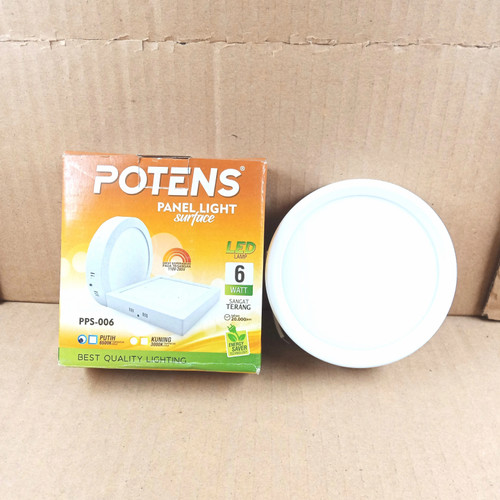 LAMPU PANEL DOWN LIGHT POTEN OB 6W