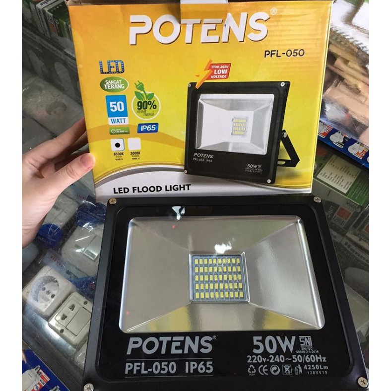 LAMPU SOROT 50W POTEN LED
