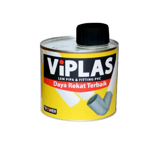 LEM PIPA PVC VIPLAS BERKUALITAS 360gr (KALENG)