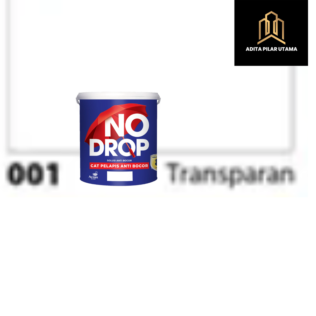 NO DROP 001G TRANSPARAN GALON