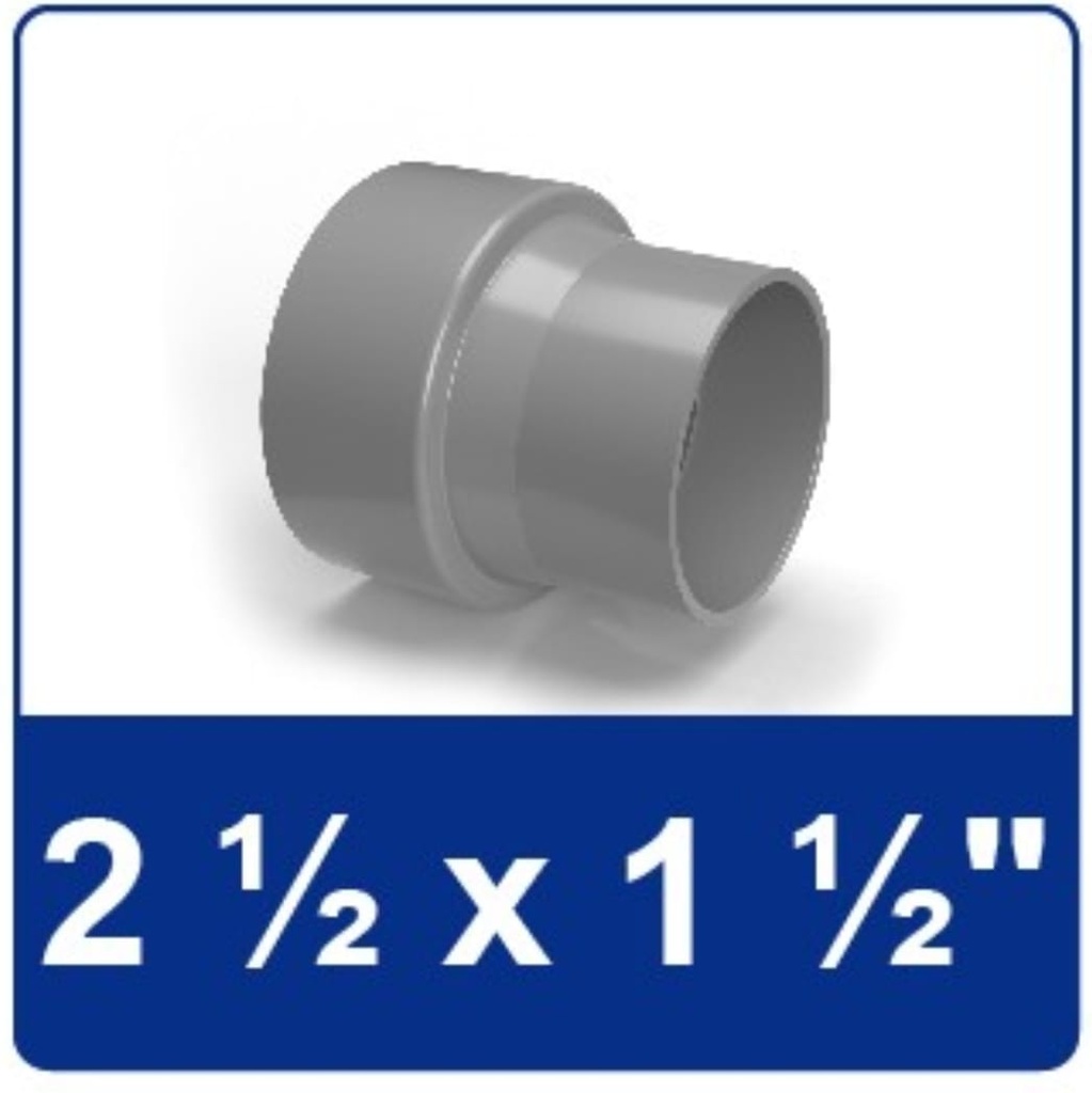 OVER SOCK 2 1/2 x 1 1/2 DIM RUCIKA D