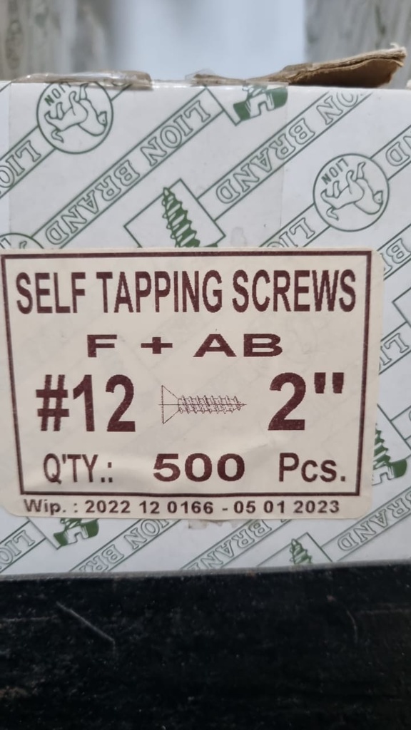 PAKU SKRUP FAB 12 X 2 INCH(S8)