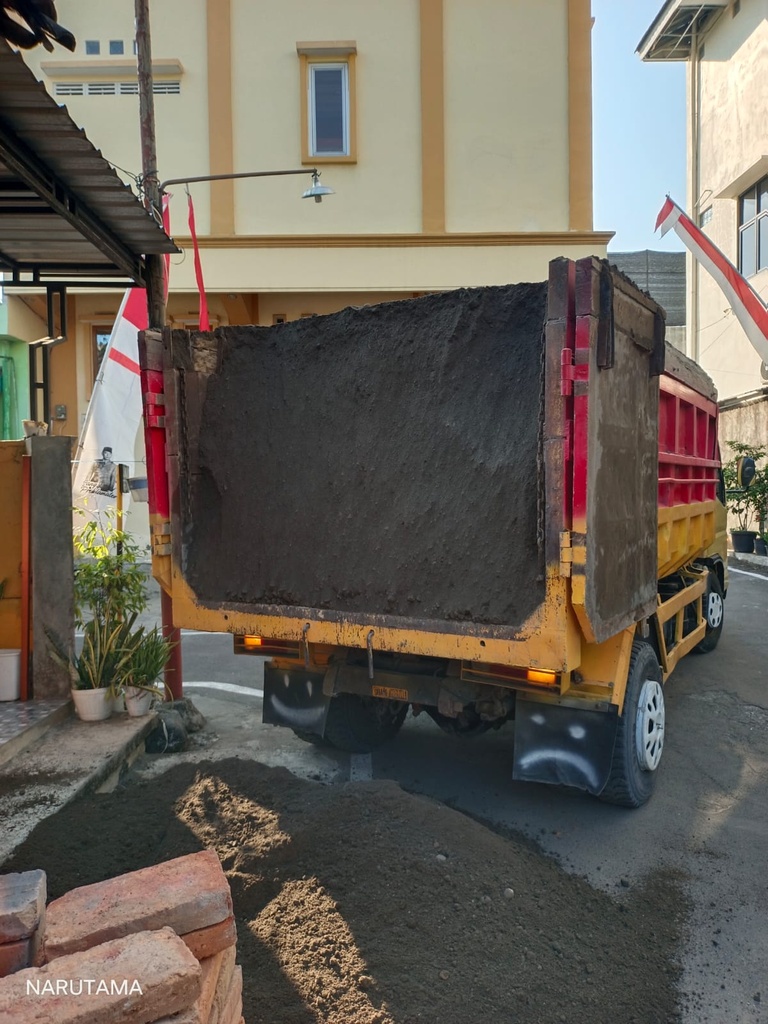 PASIR MERAPI 1 RIT = 8m3 SARING