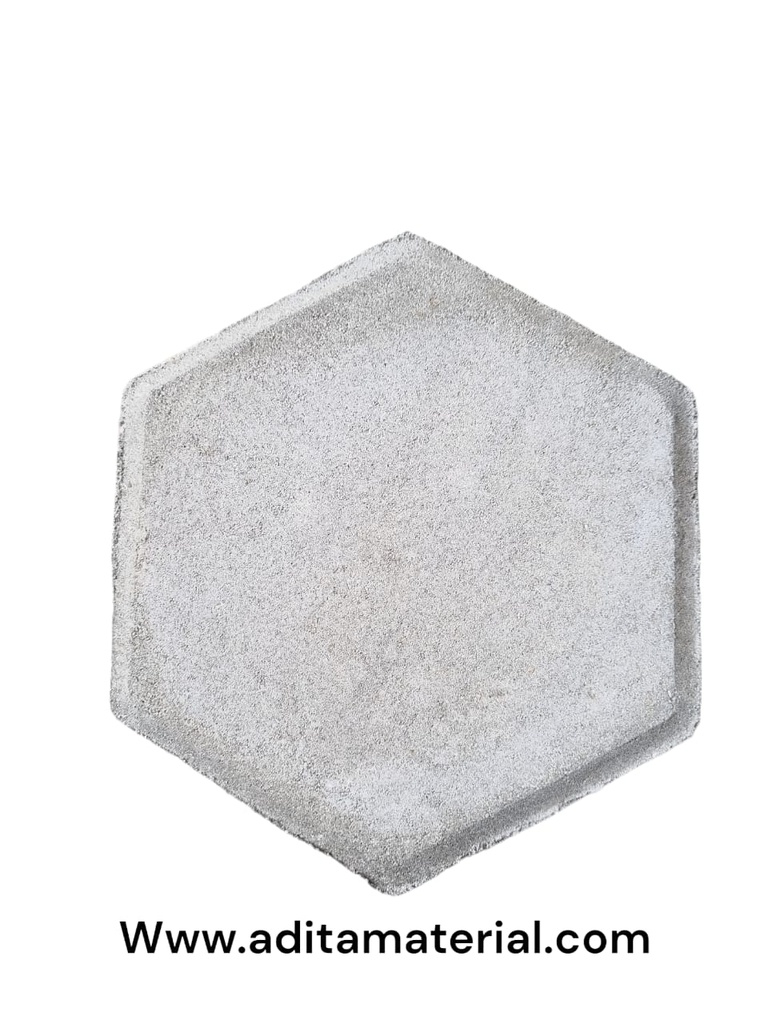 PAVING SEGI 6 MOTIF POLOS (6X20CM) NATURAL (25BJ/M