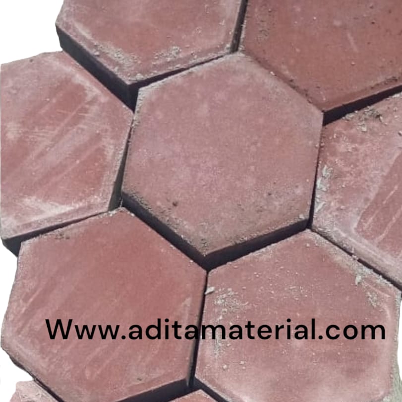 PAVING SEGIENAM 6CM K300 MERAH