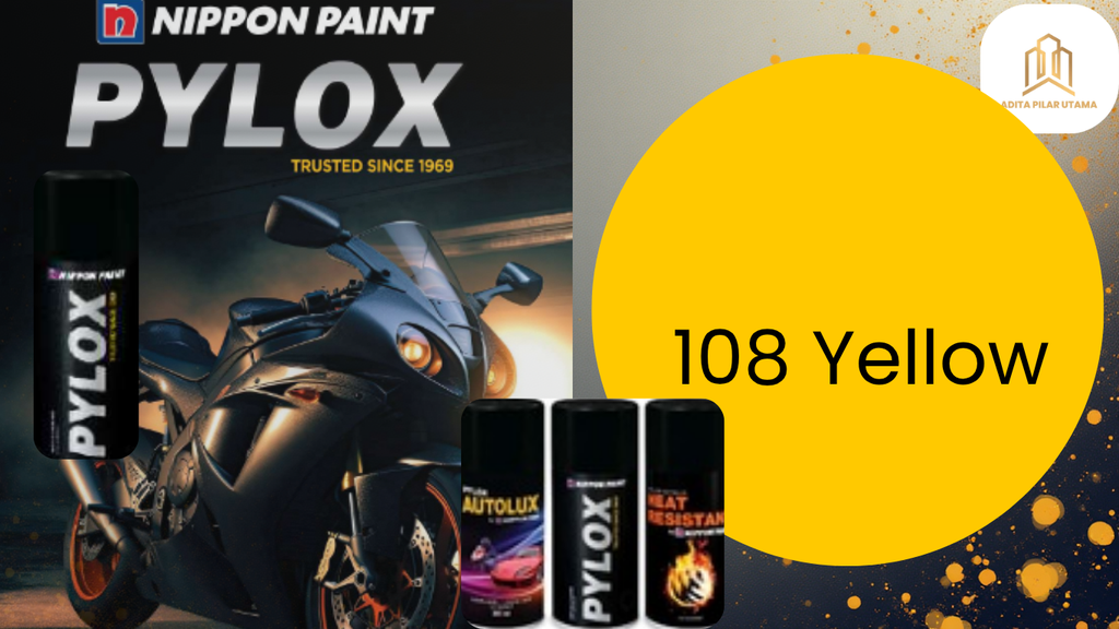PILOX (PYLOX)  108 YELLOW 300ML