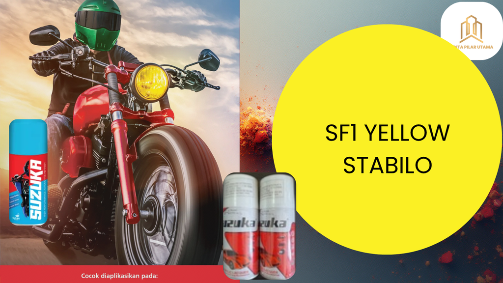 PILOX (PYLOX)  SUZUKA SF1 YELLOW STABILO 300ML
