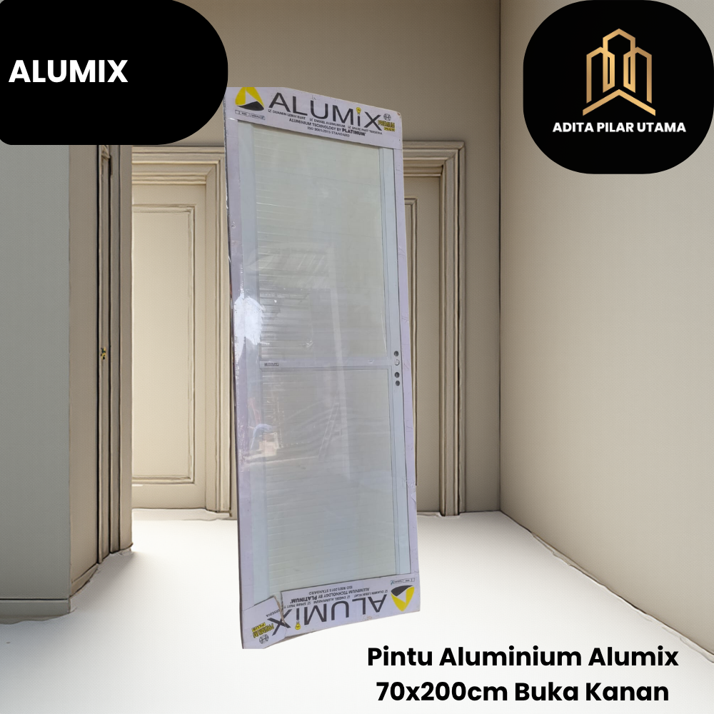 PINTU G ALUMIX 70X200 PANEL T7 BUKAAN KANAN
