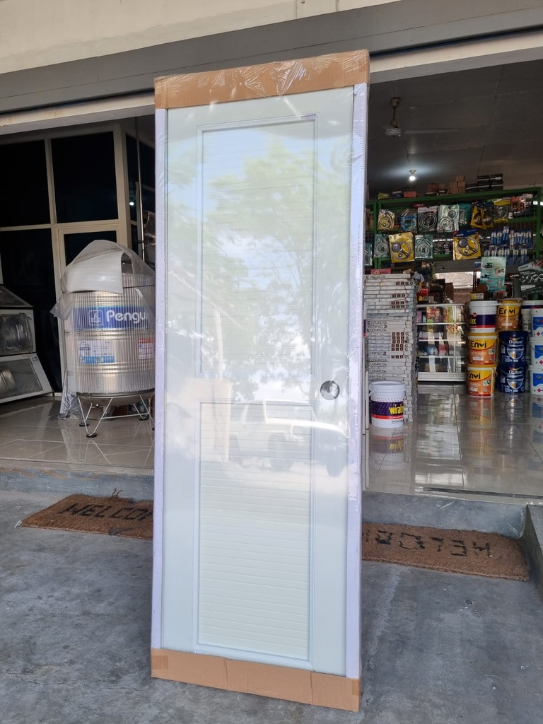 PINTU P UPVC KI POLOS PUTIH ARISTON 70/200