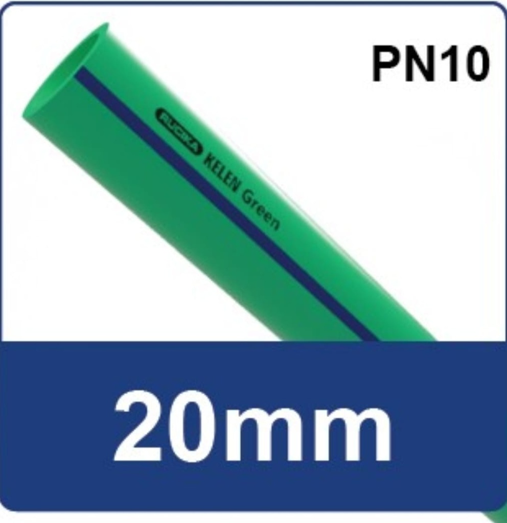 PIPA PPR DN 20 MM PN10 RUCIKA