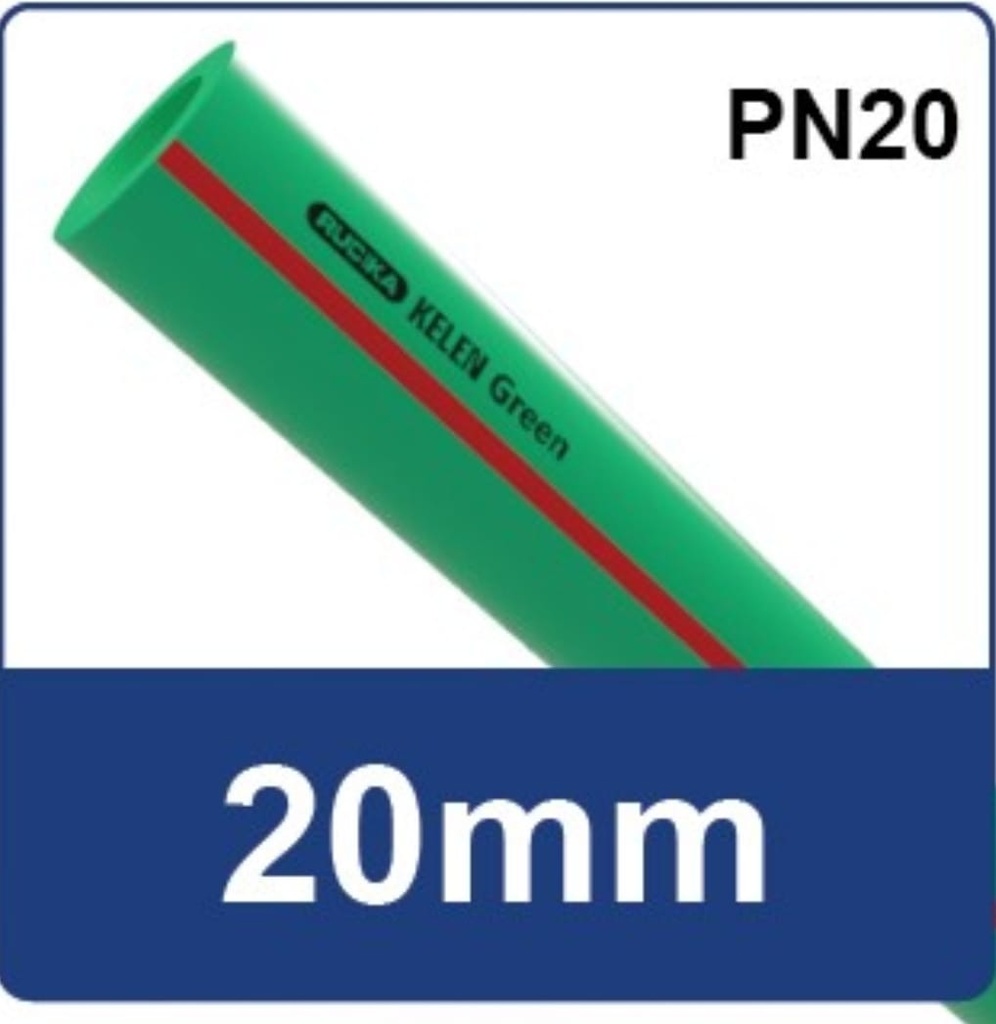 PIPA PPR DN 20 MM PN20 RUCIKA