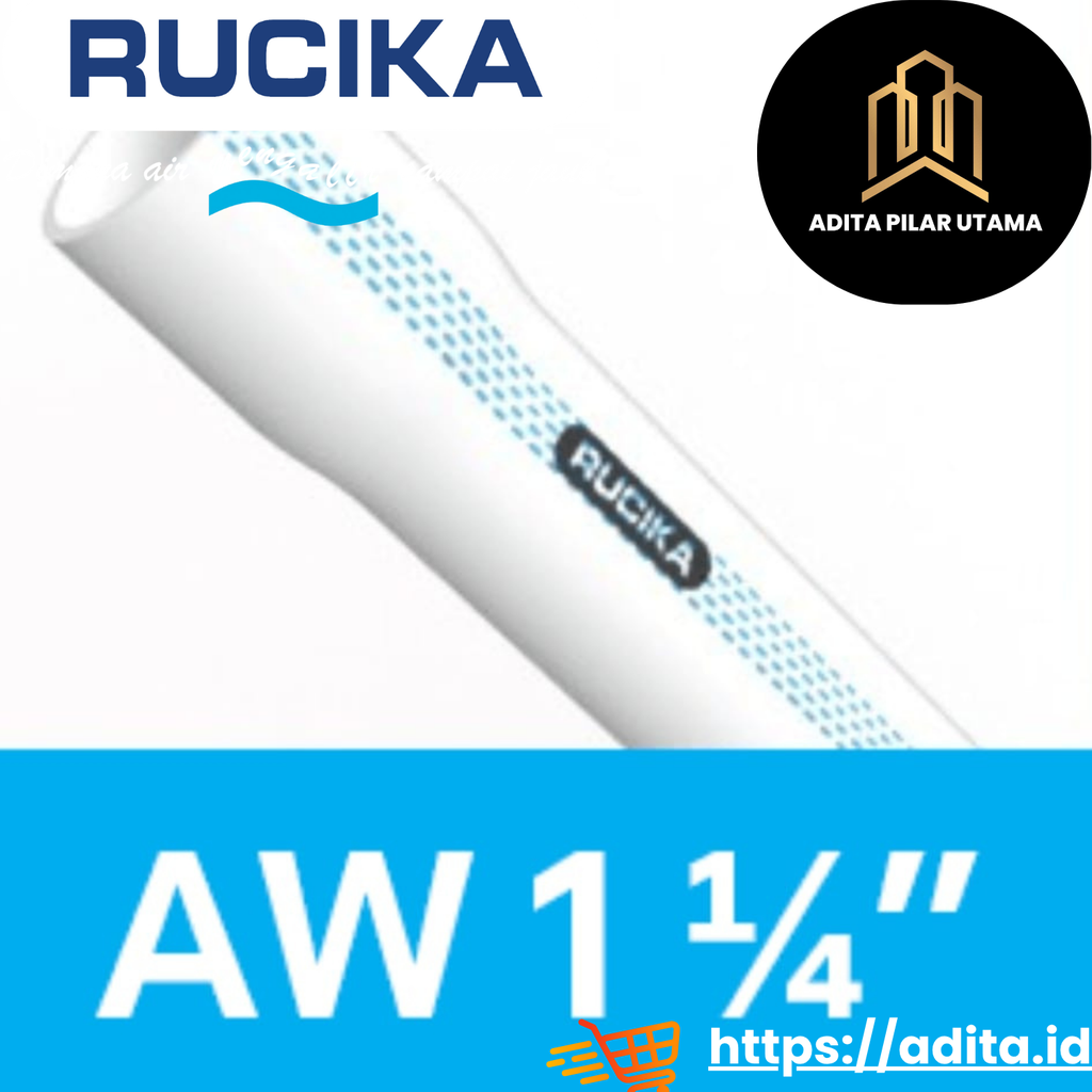 PIPA PVC AW 1¼" RUCIKA AW 1 1/4 DIM R-AW