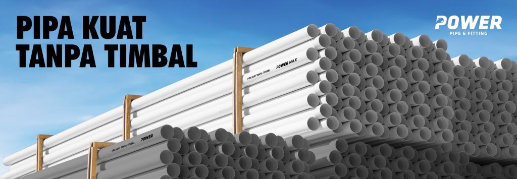 PIPA PVC D 8 DIM POWER MAX PUTIH