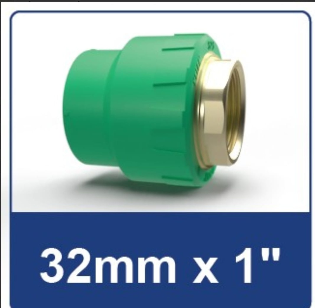 PPR FEMALE THREAD JOINT 32X1 RUCIKA