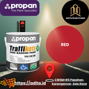 PROPAN TRAFFIKOTE 108 WB RED 1K