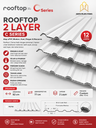Rooftop 2 Layer C SERIES Warna PUTIH ABU L 82/E.77 (AA)