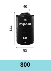 MPOIN TANDON MPOIN TANGKI 750LT MPOIN800 PLUS HITAM