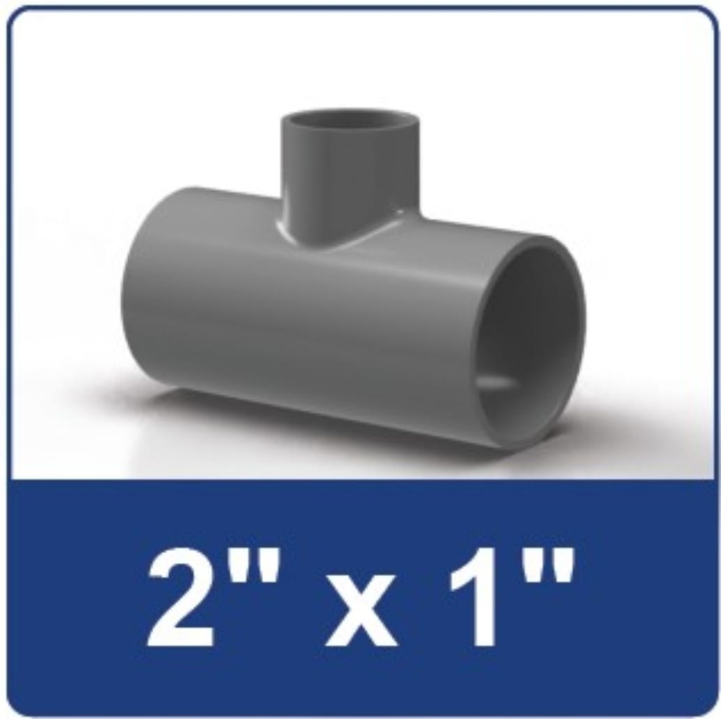 TEE 2 X 1 INCH RUCIKA AW