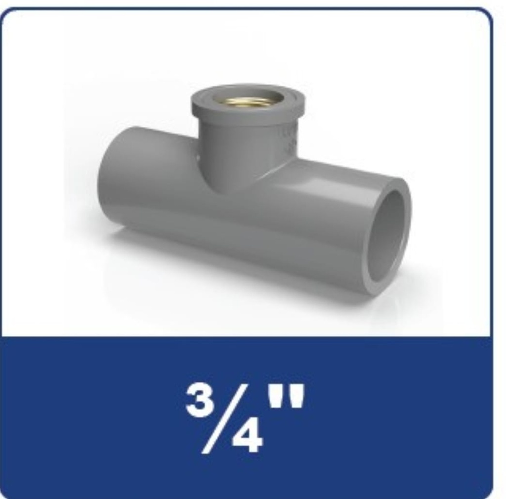 TEE DRAT 3/4 KUNINGAN RUCIKA AW- SOVAMI