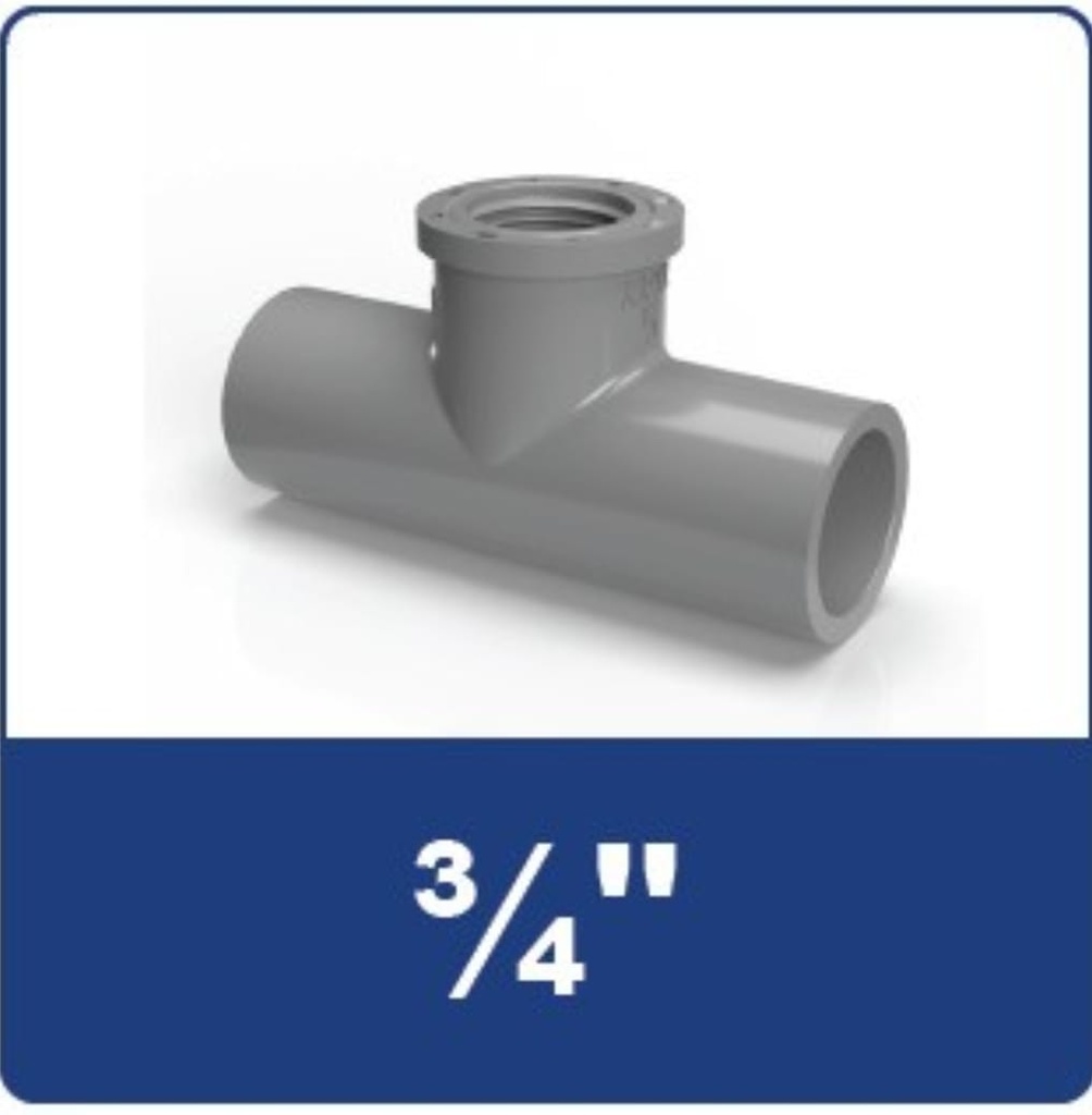 TEE DRAT 3/4 RUCIKA