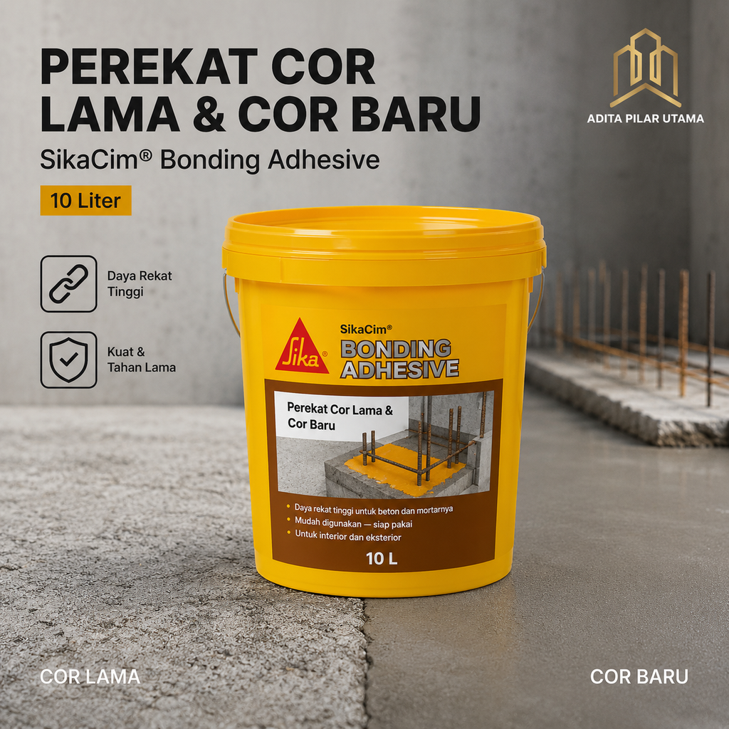 SikaBond® NV Sikacim Bonding - Bahan Tambahan Untuk MORTAR (10lt) (AA)