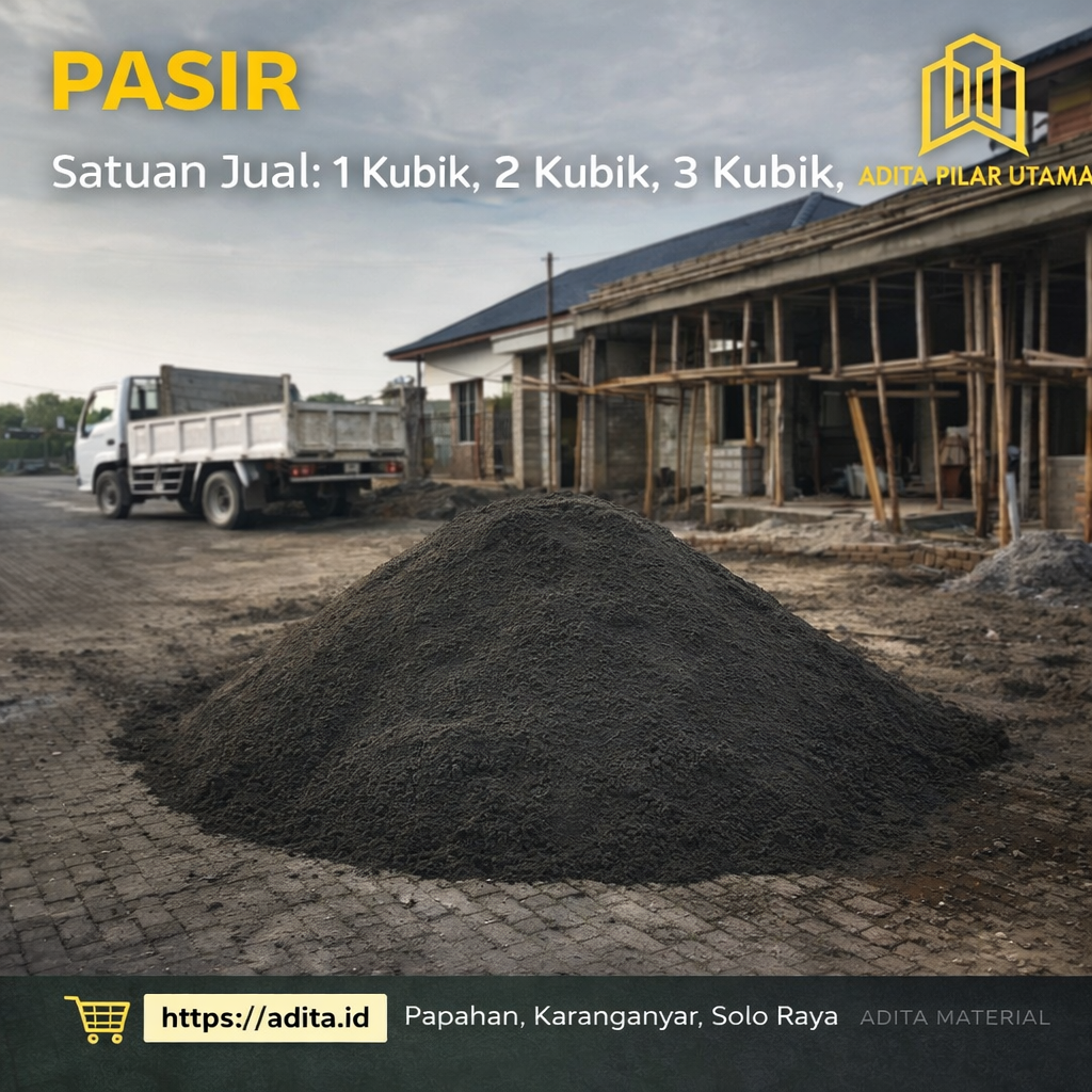 Pasir Merapi Saring
