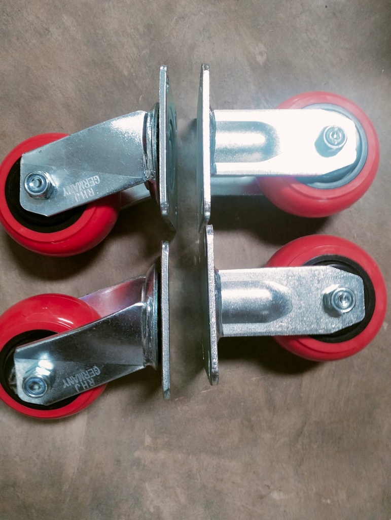 RODA PU POLYURETANE 6 IN R.160 ORANGE (MAX SUHU 80)