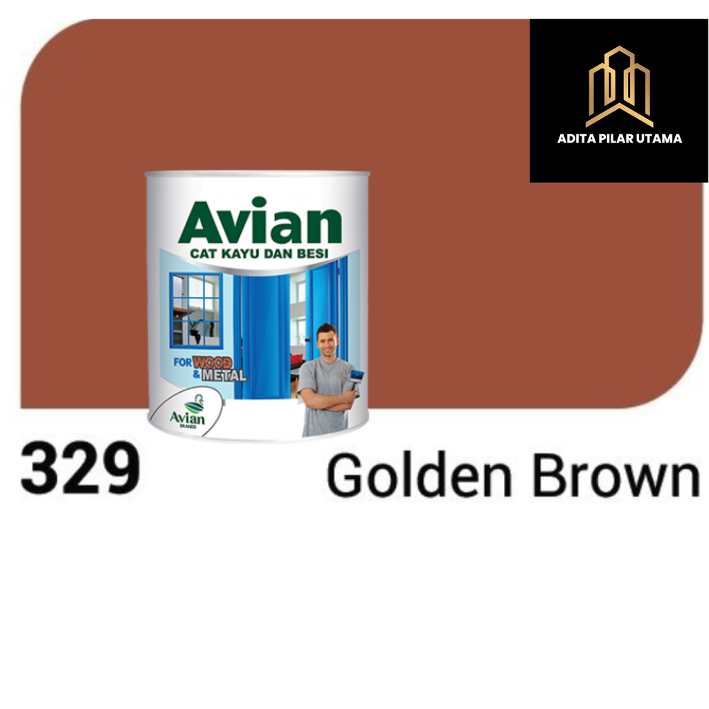 AVIAN 329 GOLDEN BROWN 900CC (AA)