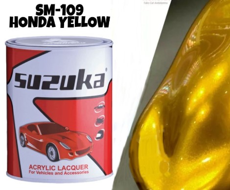 CAT SUZUKA 109 HONDA YELLOW GOLD 200CC (AA)