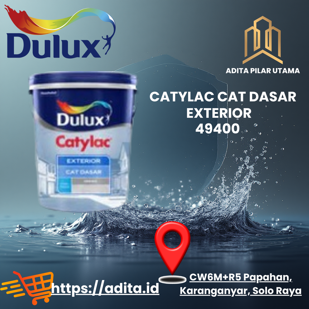 Dulux Catylac Cat Dasar Exterior A931-49400 - Pail 21Kg (AA)