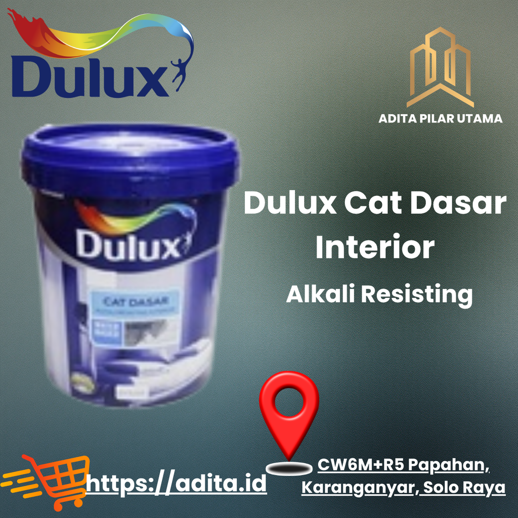 Dulux Cat Dasar Alkali Resisting Interior A931-1050N - 2,5LT (AA)