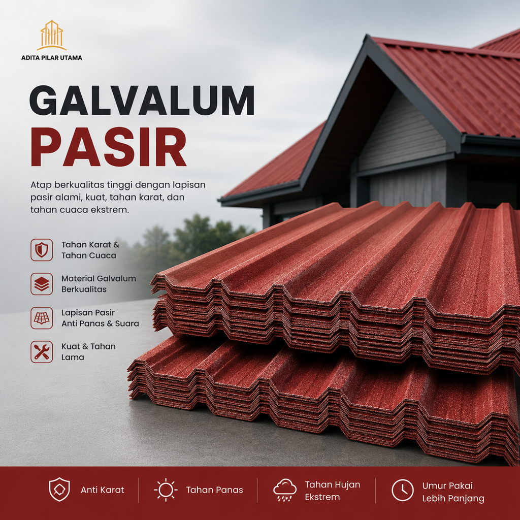 GALPA GALVALUM PASIR TMJ P4 X0.25 ASLI (AA)
