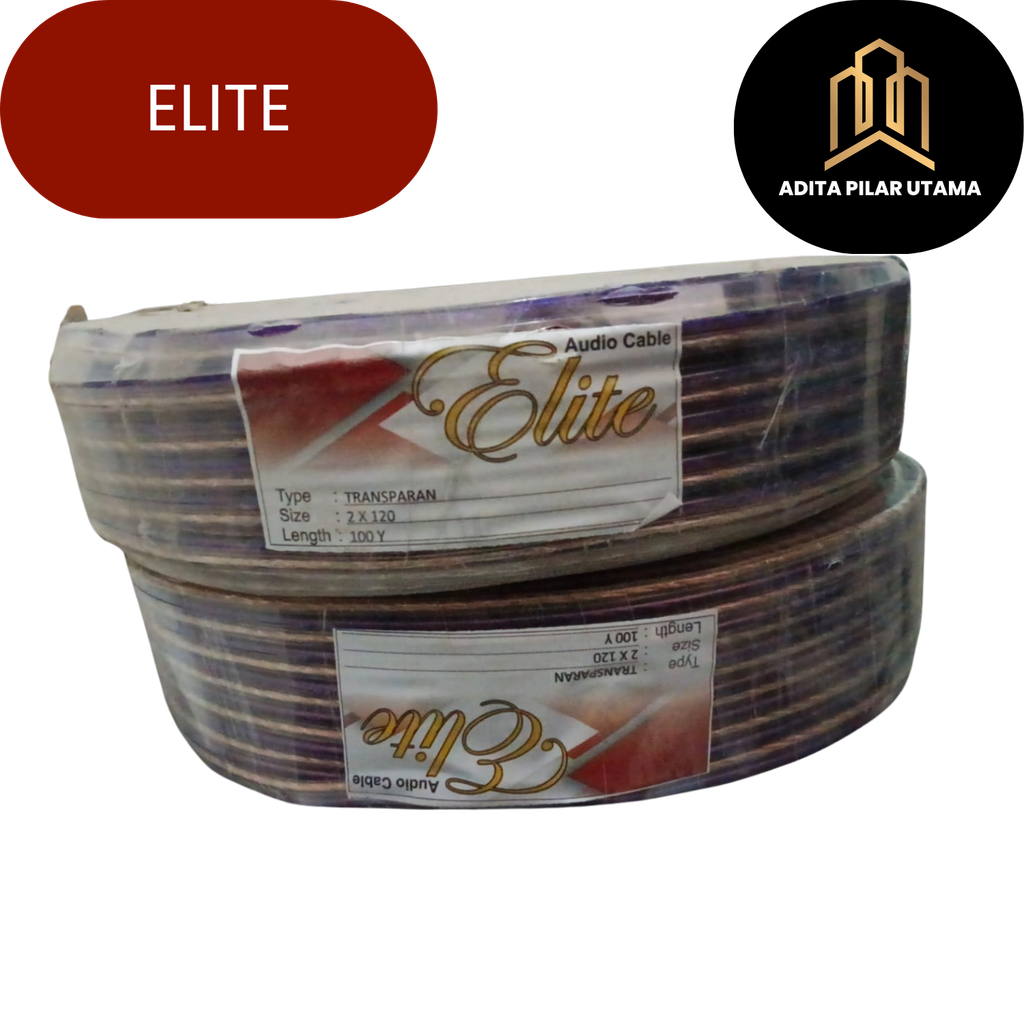 KABEL TRANSPARAN 2X120 ELITE 100Y (AA)