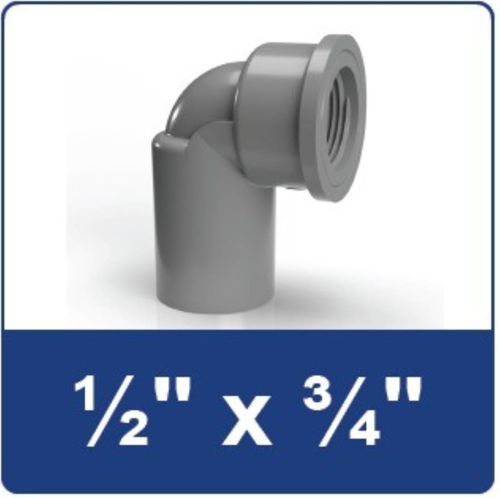 KNEE DRAT 3/4 KE 1/2 RUCIKA (AA)