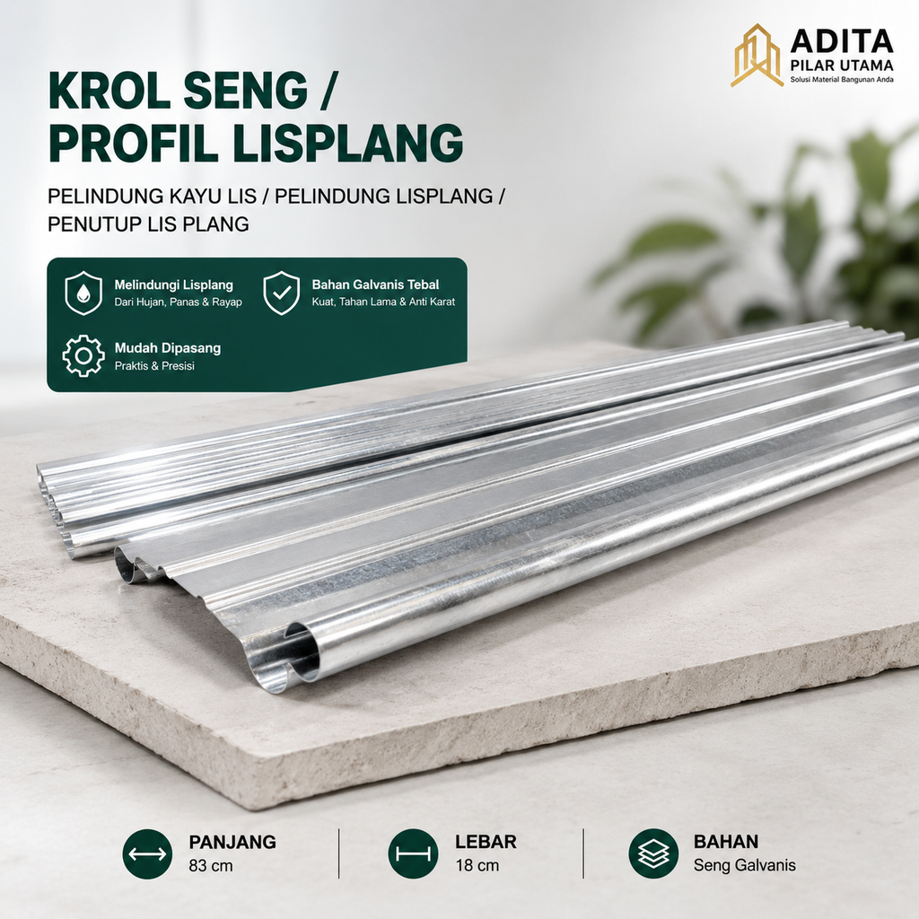 Krol Lisplank 83cm x 18cm (AA)