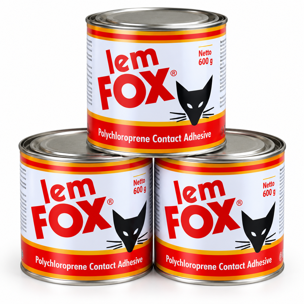 Lem Kuning Lem FOX Kaleng 600 Gram (AA)