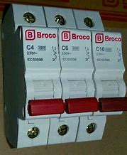MCB 1P Broco MCB 4A - CIRCUIT BREAKER (AA)