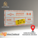 MUR BAUT KUNING M8X30 p1.25 k12 HEXAGON (AA)