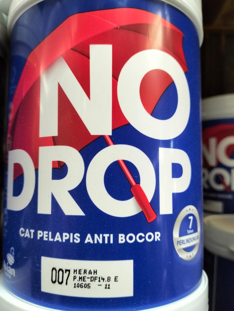 NO DROP 007G MERAH - GALON (AA)
